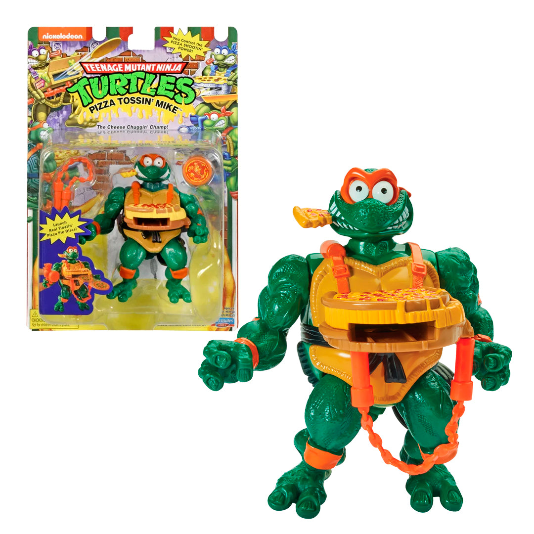 FIGURA TORTUGAS NINJA PIZZA TOSSIN MIKE | NICKELODEON FIGURA TORTUGAS NINJA PIZZA TOSSIN MIKE | NICKELODEON